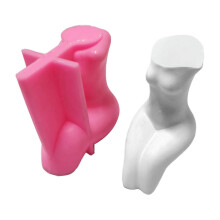 DIY Candle Mold 3D Art Human Body Sculpture Model Female Silicone Molds Handmade Soap Mould Aromatherapy Wax Mold