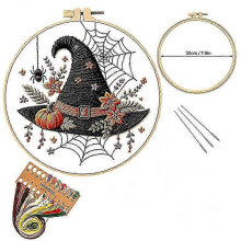 Gothic Halloween Embroidery Kit