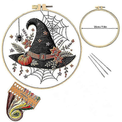 Gothic Halloween Embroidery Kit