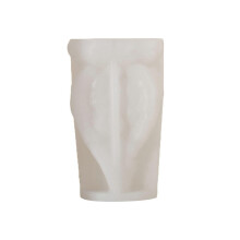 (D) Sculpture Candle Mold Christmas Candle Mold for Making Candle Soap Plaster Cake Fondant Chocolate Home Decor