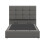 (Double, Grey) Snuggle Beds Hayden Ottoman Bed 6