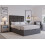(Double, Grey) Snuggle Beds Hayden Ottoman Bed 2