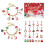 24pcs/Box Christmas DIY Bracelet Kit Xmas Countdown Creative DIY Bracelet Kit 2