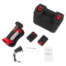 Electric Vacuum Suction Cup Lifter, 200kg Battery Vacuum Suction Lifter with Charger and 2 Batteries, 9 Vibration, for Tiles Measuring 60–300cm