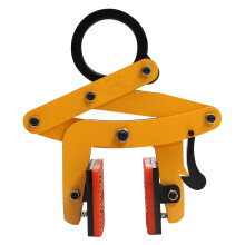 Stone Lifting Clamp 320KG Jaw Opening: 0-2.6in to Clamp Wooden Pallets, Lift and Transport Timber, Lumber, and Stone