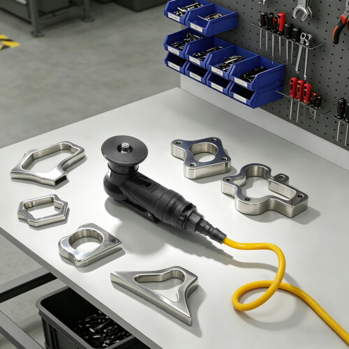 30000RPM Deburring Tool Adjustment 0–1.5mm Metal Chamfer Machine (Steel,C Angle) 2