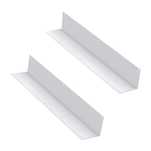 2PCS Aluminium Exterior Wall Corner Guard for Siding Protection L Shape