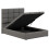 (Double, Grey) Snuggle Beds Hayden Ottoman Bed 5