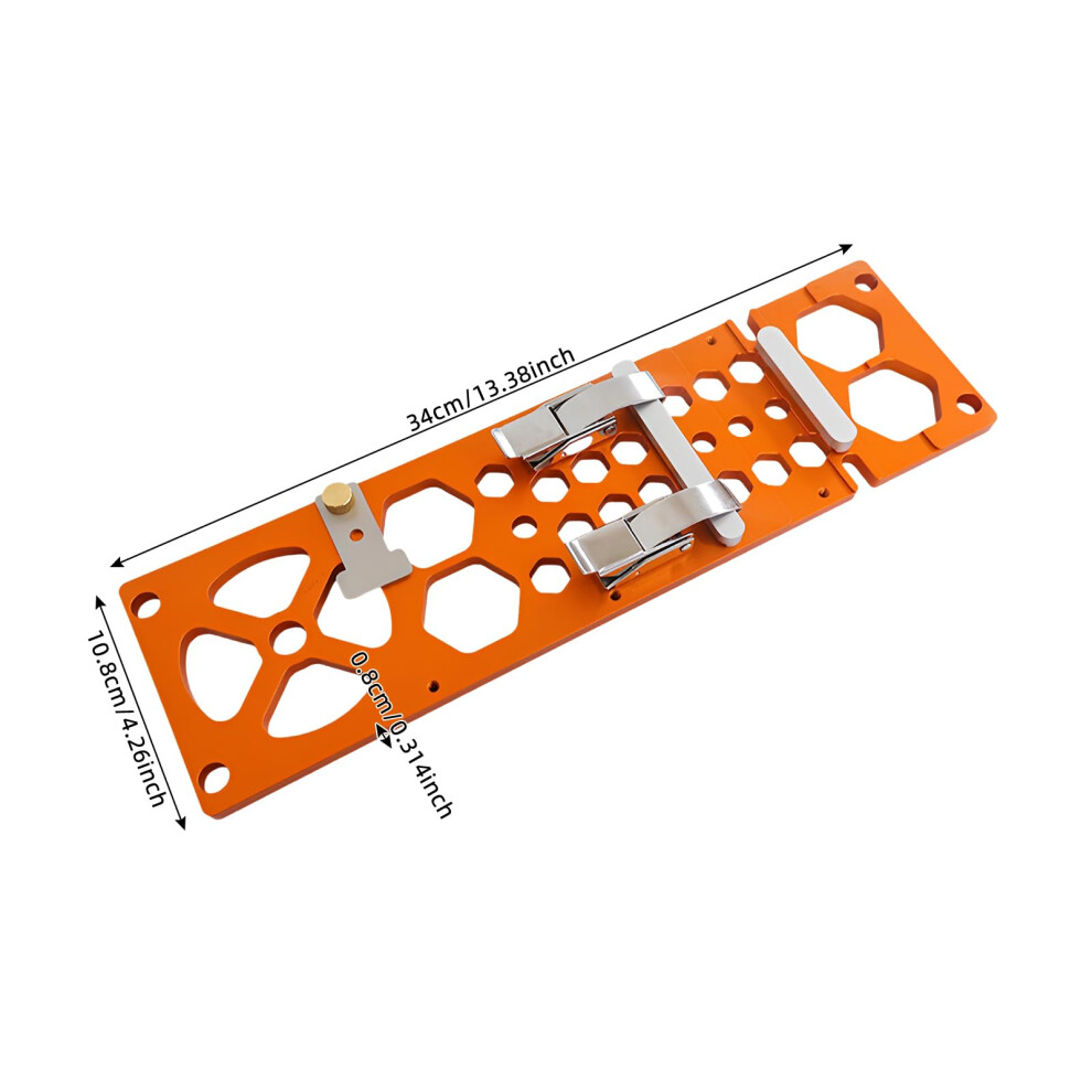 Track Saw Square 340mm Circular Saw Guide Rail Angle Stop Woodworking ...