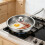 Titanium-Enhanced Steel Frying Pan with Lid, Induction Ready(26cm) 7