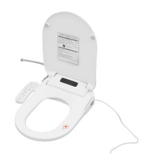 Smart Toilet Seat Electric Heated Toilet Seat with Dryer, Warm Water, LED Nightlight
