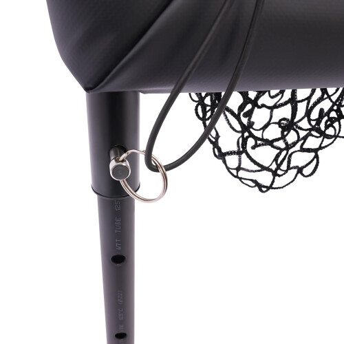 Baseball Practice Net with Adjustable Height and Polyester Mesh for Outdoor Training