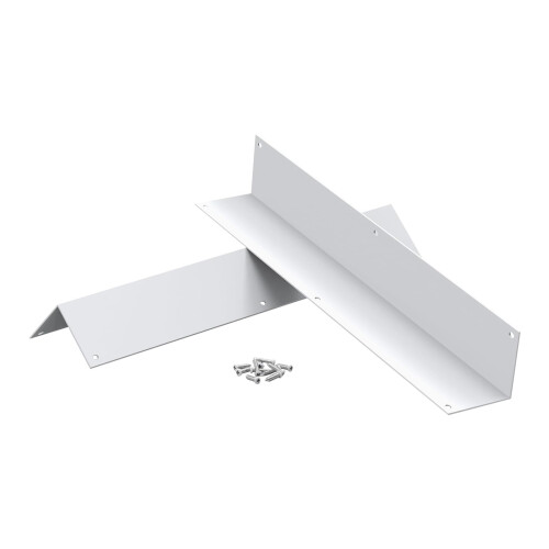 2PCS Aluminium Exterior Wall Corner Guard for Siding Protection L Shape 2
