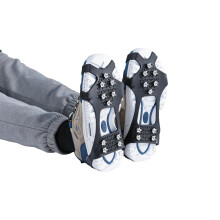 Winter Traction Covers with 58 Steel Spikes for Mountaineering Footwear