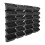 Vertical Wall Planters 24 Pack Self Watering Wall Planting Pot (Black) 1
