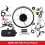 Front Wheel Fit for 20-Inch Bikes LCD Display Bicycle Cycling 2