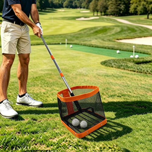 Practice Pickup Tool for Backyard Training No-Bend Design Lawn-Friendly 2