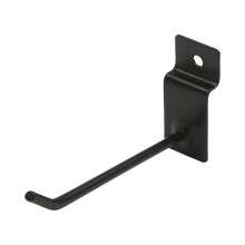 100 Pcs Hooks 10cm Retail Hooks Slatwall Hooks Store Display Hooks Metal Wall Hanging Hooks, 4.2mm Thick, for Places Like Homes Garages Stores, etc.