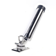 Fishing Rod Holder 360 Degree Adjustable 316 Stainless Steel for Boat Yacht Marine Rod Rest Rack Accommodating most of rods.