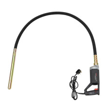 Electric Concrete Poker 1500W Hand Held Concrete Vibrator Poker, Concrete Vibrating Motor with Shaker Hose Kit, Rod Diameter 35mm, Shaft Rod Length 2m