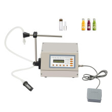 Liquid Filling Machine Mini Automatic Bottle Filler Automatic Counting LCD Display for Juice/Essential Oil/Perfume Anti-corrosive