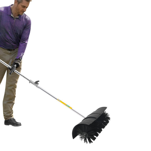Sweeper Broom Brush Attachment with Baffle Set Replacement Accessory 1