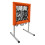 Pitching Net Baseball Training Equipment with 9 Net Pockets 70-120cm Height-adjustable Pitching Training Device for Baseball and Softball 1