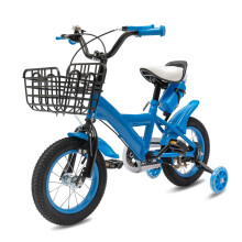 12 Inch Kids Bike with Stabilisers, Kids Bicycle Carbon Steel Beginner Bike Height Adjustable Cycle with Fenders, Children's Bicycle for 2-5 Year Olds
