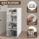 Shoe Box Storage, Shoe Storage Stackable Storage Boxes, Drawer Foldable Plastic Storage Box with Lid, Shoe Organizer Containers for Women/Men (white) 4