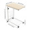 C Shaped Sofa Side Table,56-76cm Height Adjustable Bed Side Table,Coffee Snack Table for Living Room,Bedroom (White Maple) 3