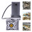 120W DC 12V Worm Gear Reducer Motor, Self-Locking Adjustable Speed Gearbox 914cm 2