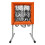 Pitching Net Baseball Training Equipment with 9 Net Pockets 70-120cm Height-adjustable Pitching Training Device for Baseball and Softball 2