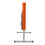 Pitching Net Baseball Training Equipment with 9 Net Pockets 70-120cm Height-adjustable Pitching Training Device for Baseball and Softball 6