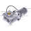 120W DC 12V Worm Gear Reducer Motor, Self-Locking Adjustable Speed Gearbox 914cm 6