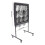 Baseball Practice Net with Adjustable Height and Polyester Mesh for Outdoor Training 2