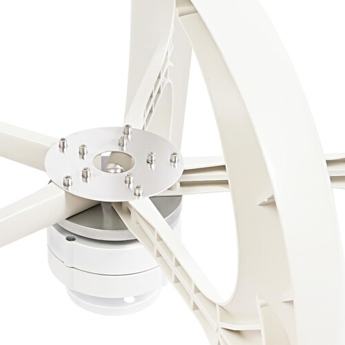 5-Blade Vertical Lanter Lantern Aluminum Axis Kit Turbines 2