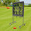 Baseball Practice Net with Adjustable Height and Polyester Mesh for Outdoor Training 5