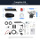 Full Set 100cc 2-Stroke Gasoline Engine Kit Black Motorized Bicycle Push Bike UK 5