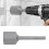 T-Post Driver Attachment 5-Pit Rod for Electric Hammer 2-Inch Socket 3