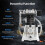 3HP Air Compressor Pump, Aluminum Twin Cylinder 6