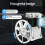 3HP Air Compressor Pump, Aluminum Twin Cylinder 4
