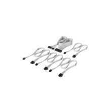 CORSAIR Elite Premium Type 4 Kit Starter di cavi PSU con Guaina Individuale – Guaina in paracord a tripla maglia, compatibile co