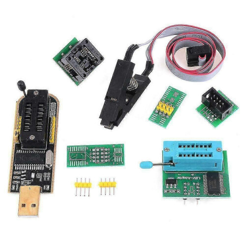 CH341A USB-BIOS-Programmiergerät mit 1,8-V-SOIC8-Adapter und Clip I6R6