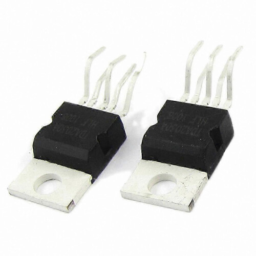 TDA2030A Audioverstärker-IC-Chips, 5-polig, 3er-Pack