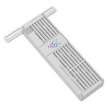 MC-3 Versión con pantalla digital Memoria USB Refrigeración por aire Disipador de calor Control PWM silencioso DDR/DDR2 Blanco