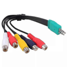 Video Av Audio Adapter Cable For Samsung Bn39-01154w Bn3901154w