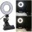 LED Ring Light Clip-on Laptop Video Conference Lighting 3 Lighting Modes 2