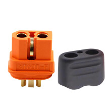 Conector de pin de señal, enchufe XT60I hembra, XT60IPW macho, manguito de llama, cargadores de baterías Lipo, piezas de motor