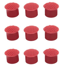 (Agujero grande) Colección de 9 tapas rojas para TrackPoint de portátiles ThinkPad para IBM/Lenovo ThinkPad