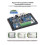 Módulo de expansión industrial CM4 IoT 5G/4G con módulo UPS CM4-IO-WIRELESS-BASE para CM4 (modelo 2026). 5